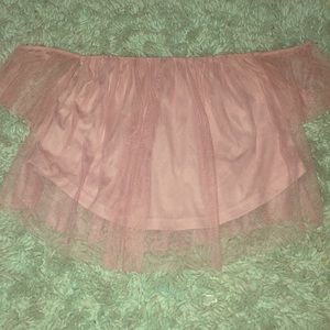 off the shoulder top